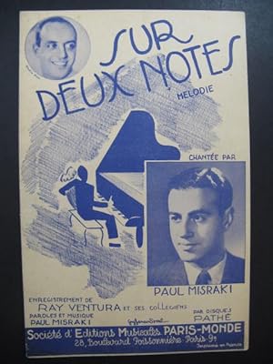 Sur deux notes Mélodie Paul Misraki 1938