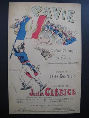 CLÉRICE Justin Pavie Lettre de Rosine Chant 1897