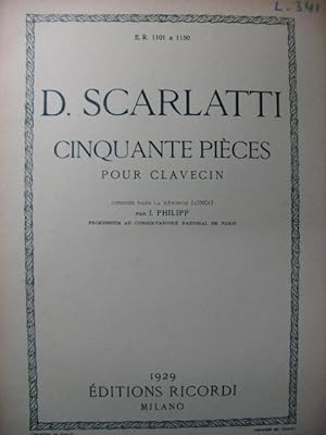 SCARLATTI D. Pièce No 341 pour Clavecin