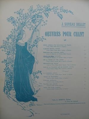 SUREAU-BELLET J. Chant de Mer Chant Piano