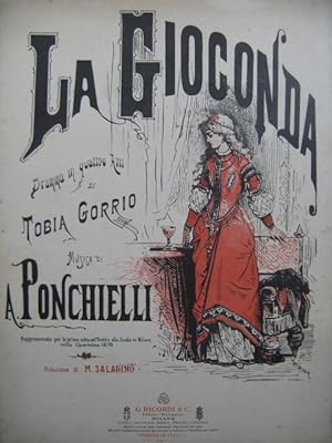 PONCHIELLI A. La Gioconda Danza delle Ore Orchestre XIXe