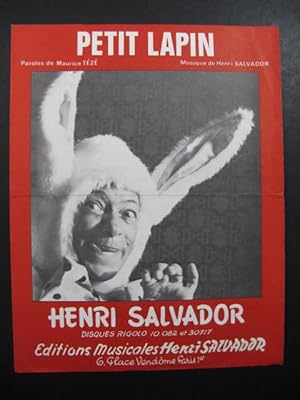 Henri Salvador Petit Lapin Chanson 1972