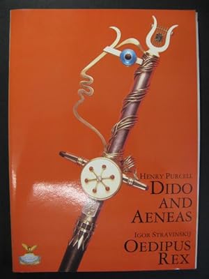 PURCELL Dido and Aeneas STRAVINSKIJ Oedipus Rex Programme Opera Venezia 1989