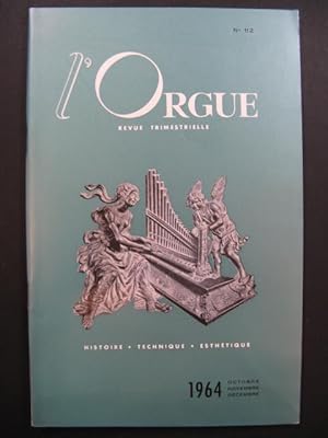 L'Orgue Revue Trimestrielle No 112 1964