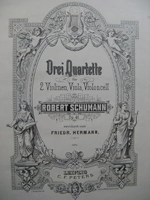 SCHUMANN MENDELSSOHN Quartette Quatuors Violon Alto Violoncelle