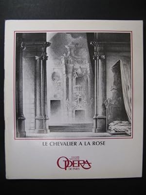 STRAUSS Richard Le Chevalier à la Rose Programme Opéra Paris 1984