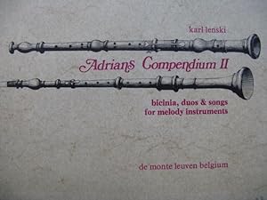 Adrians Compendium II Instruments Mélodiques 1975