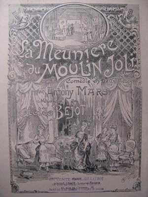 BÉJOT Alcide La Meunière du Moulin Joli Chant Piano 1932