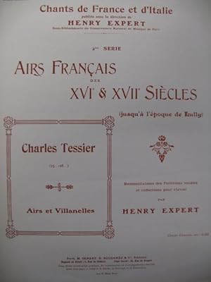 TESSIER Charles Broutez, Camusettes Chant