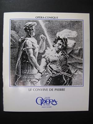 DARGOMYJSKI Alexandre Le Convive de Pierre Programme Opera Paris 1985