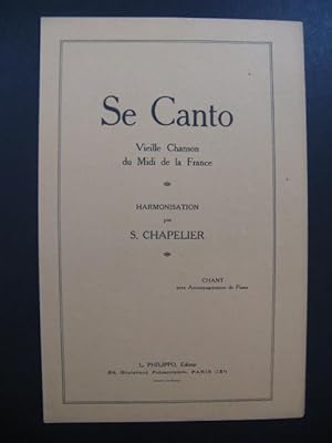 Se Canto Vieille Chanson du Midi de la France