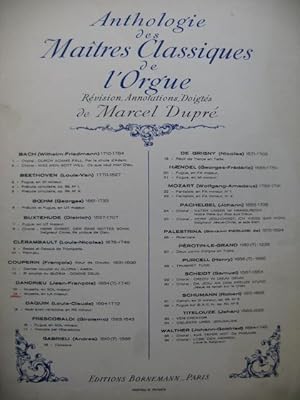 DANDRIEU Jean-François Musette en La Maj Orgue 1947