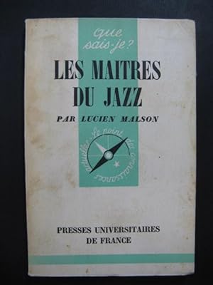 MALSON Lucien Les Maîtres du Jazz 1955
