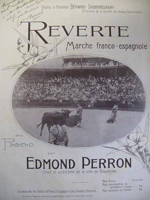 PERRON Edmond Reverte Dédicace Piano