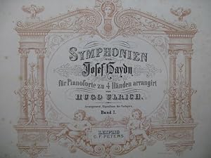 HAYDN Symphonien Band 1 GRIEG Norwegische Tänze Piano 4 mains XIXe ?