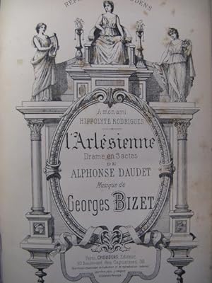 BIZET Georges L'Arlésienne Opéra XIXe