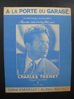 A la Porte du Garage Charles Trenet 1955