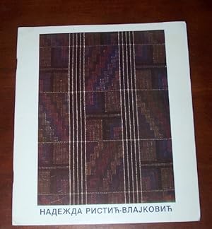 NADEZSA RISTIC-VLAJKOVIC - Exhibition of Decorative Textiles