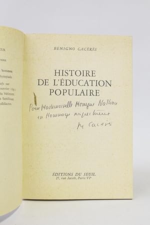 Histoire de l'éducation populaire