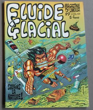 FLUIDE GLACIAL (Bimestriel) - #7 Octobre/Novembre 1976 ; French Lanuage Edition )Tarzan Swimming ...