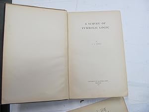Survey of Symbolic Logic