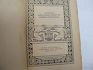 Sonnets and other verses