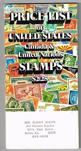 Comprehensive Price List of United States Stamps Including Confederate States & U. S. Pocessions;...