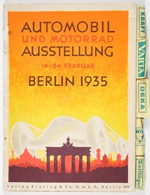 Automobil und Motorrad Ausstellung. 14.-24. Februar Berlin 1935
