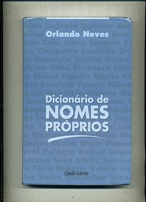 DICIONARIO DE NOMES PROPRIOS