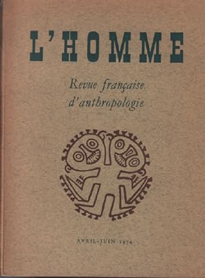 L'homme / revue française d'anthropologie /avril-juin 1974 / claude tardits : prix de la femme et...