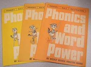 Phonics And Word Power, My Weekly Reader Practice Books, Program 2, Books A,b,c, 3 Volume Set