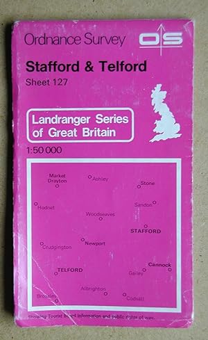 Ordnance Survey Map. Stafford & Telford. Sheet 127.