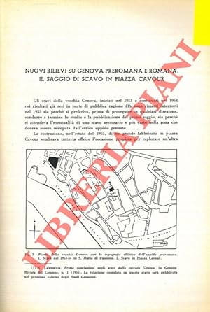 Nuovi rilievi su Genova preromana e romana: il saggio di scavo in piazza Cavour.