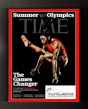 Time - August 8, 2016. Simone Biles; 2016 Olympics; Bernie Sanders; Russian Dirt Tricks; Putin Ta...
