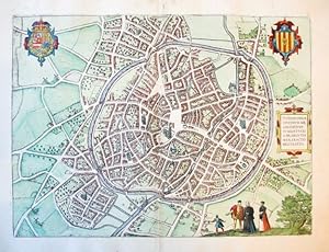 [MAP OF MECHELEN] Nitidissimae in meditullio Brabantiae sitae, exactis: delineatio.