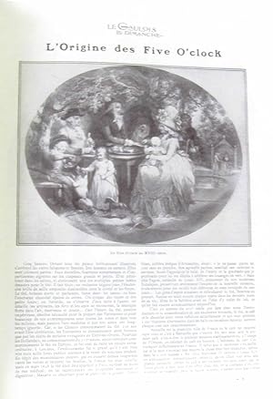 Lot de 22 numéros: Le gaulois du dimanche- année 1912 (du numéro 160 au numéro 181)