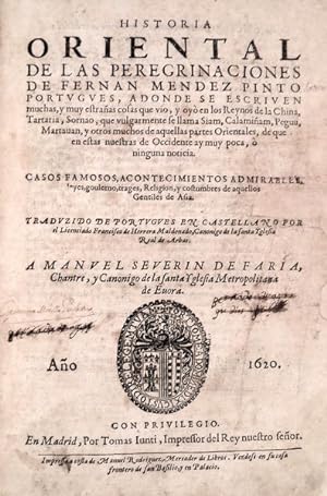 HISTORIA ORIENTAL DE LAS PEREGRINACIONES [1620]
