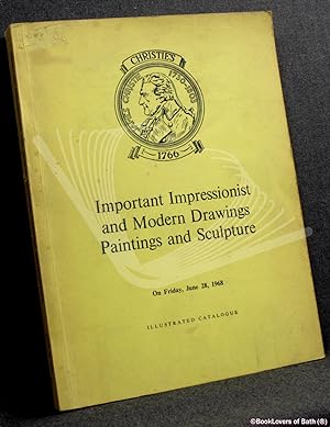 Catalogue of Important Impressionist and Modern Drawings