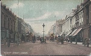 Regent Street, London, Very Early Picture Postcard, Unused