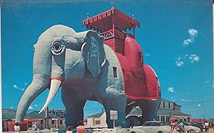Elephant Hotel, Margate, Atlantic City, N.J., 1960's postcard