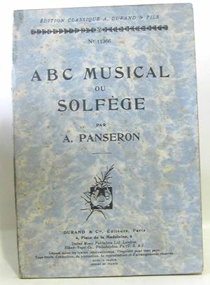 ABC musical ou solfège