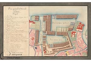 ARSENAL OF VENICE, ITALY: PLAN GÉNÉRAL DE L'ARSENAL DE VEN