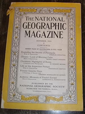 National Geographic Volume LXVIII Number Four October 1935
