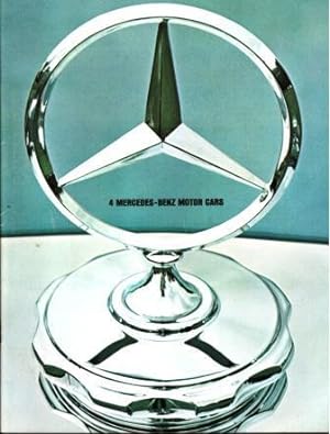 Four Mercedes-Benz Motor Cars: 1965 Sales Literature