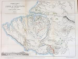 Johnstons' Atlas of the War 1855. [Comprising]: Johnston's New Map of the Seat of War in the Danu...