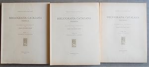 Bibliografia Catalana. Premsa. Vol.1: Agramunt - Barcelona. Vol. II: Beguda Alta - Xàtiva. Vol. I...