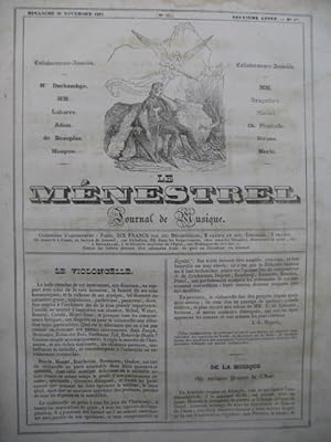 BRUGUIÈRE Edouard Qu'il est tard Chant Piano 1834