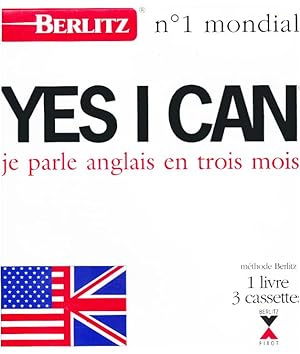 Yes I can, Méthode Berlitz (Livre et 3 cassettes)