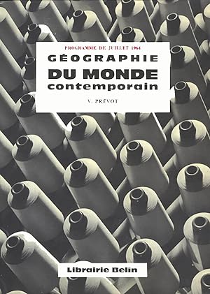 Géographie du monde contemporain - Classes terminales