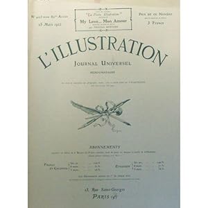 ILLUSTRATION (L') [No 4125] du 25/03/1922 - VENDREDI-SAINT / LE MONUMENT AUX VICTIMES DE L'EGLISE...